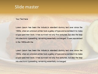 Coast White Woman PowerPoint Template