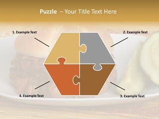 Coast White Woman PowerPoint Template