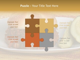 Coast White Woman PowerPoint Template