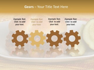 Coast White Woman PowerPoint Template