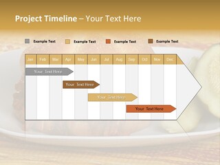 Coast White Woman PowerPoint Template