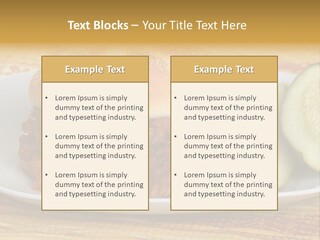 Coast White Woman PowerPoint Template