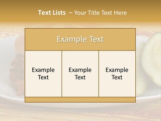 Coast White Woman PowerPoint Template