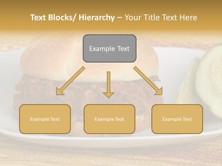 Coast White Woman PowerPoint Template