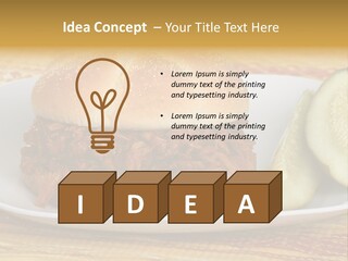 Coast White Woman PowerPoint Template