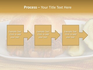 Coast White Woman PowerPoint Template
