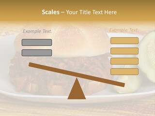 Coast White Woman PowerPoint Template