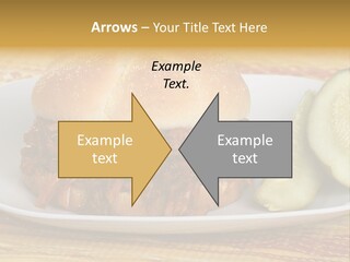 Coast White Woman PowerPoint Template