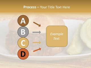 Coast White Woman PowerPoint Template