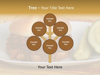 Coast White Woman PowerPoint Template