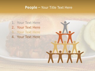 Coast White Woman PowerPoint Template