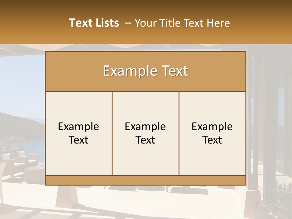 Family Parent Coast PowerPoint Template