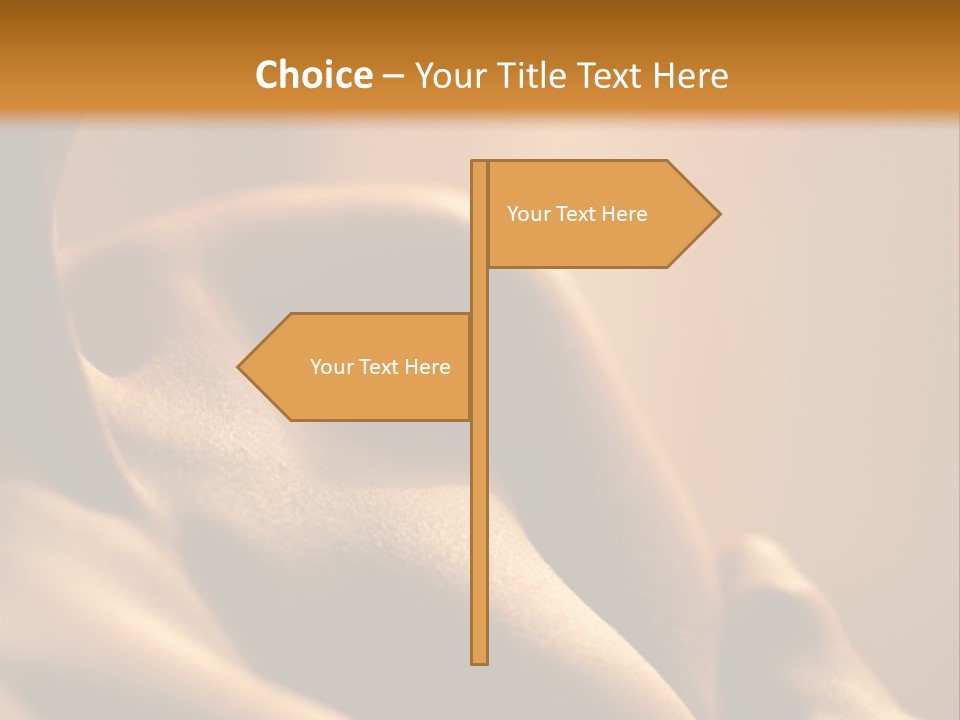 Sad Peaceful Coast PowerPoint Template