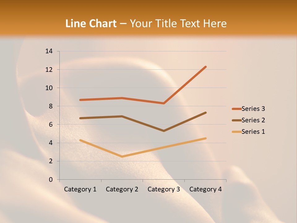Sad Peaceful Coast PowerPoint Template