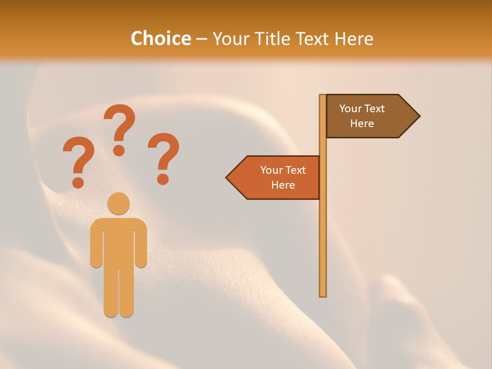 Sad Peaceful Coast PowerPoint Template