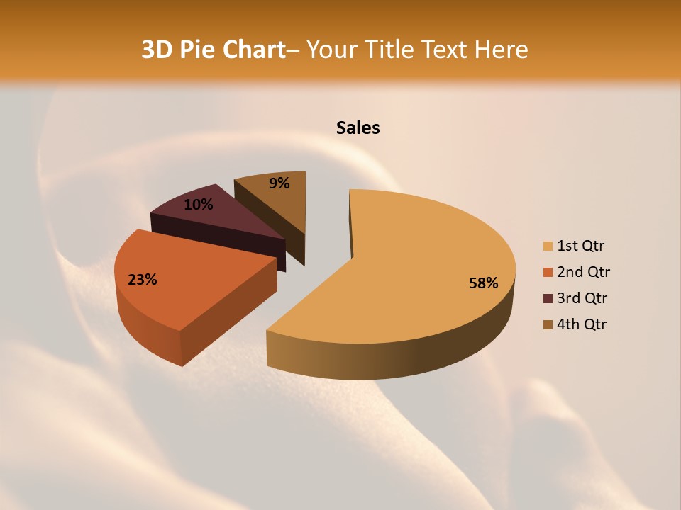 Sad Peaceful Coast PowerPoint Template