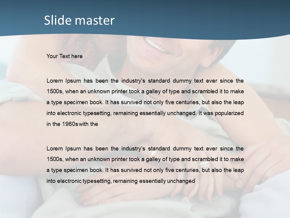 Sea Sunset Beach PowerPoint Template