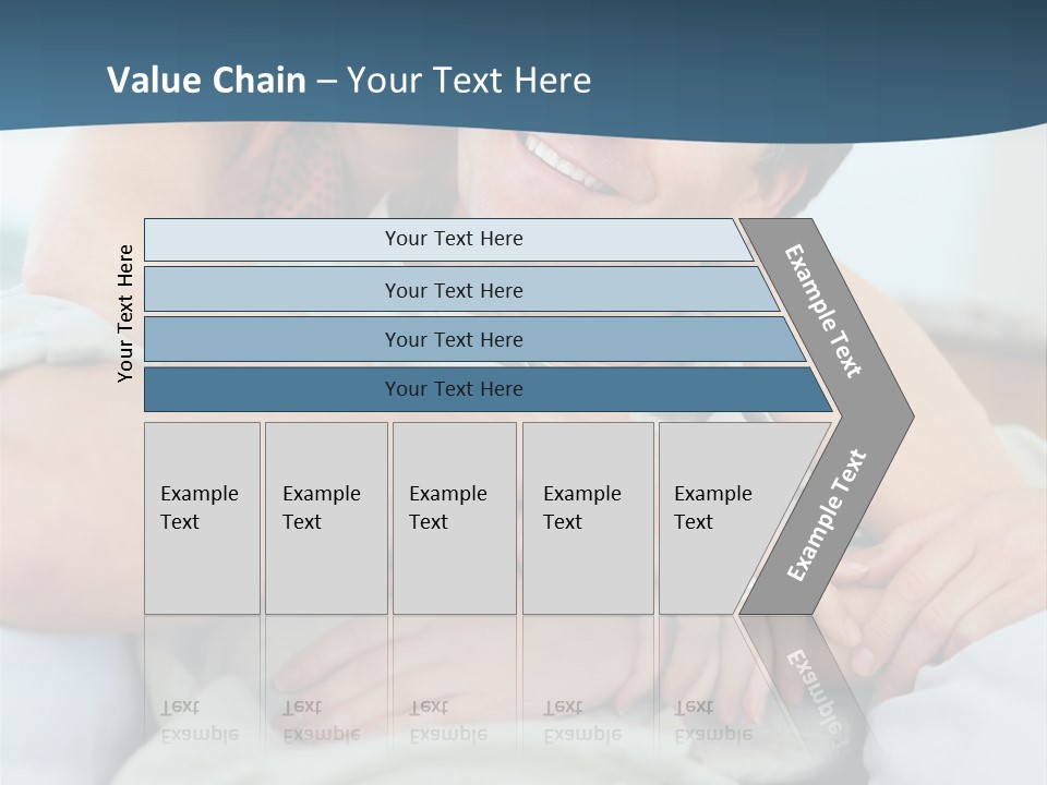 Sea Sunset Beach PowerPoint Template