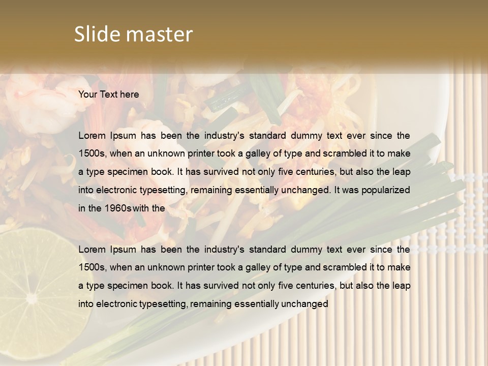 Sea Ocean Older PowerPoint Template