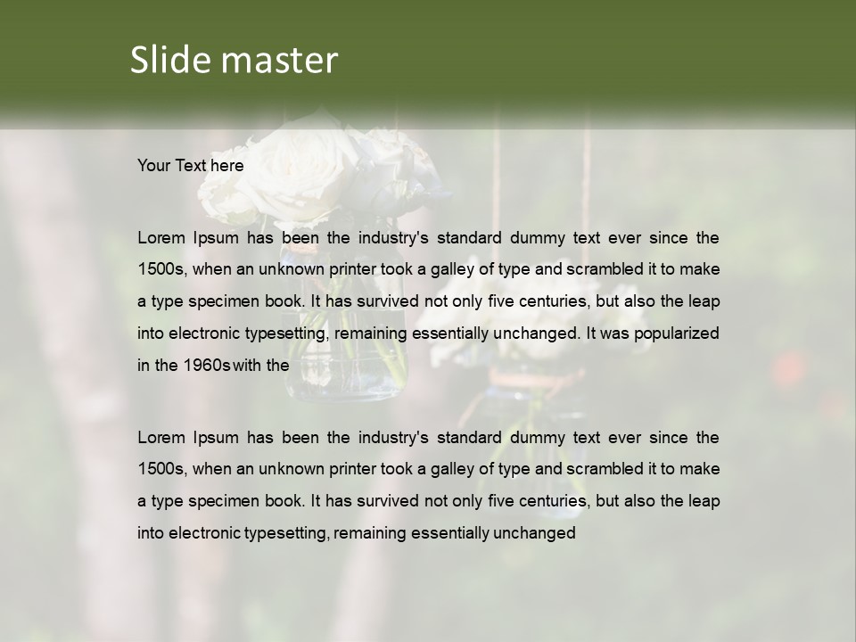 Retired Coast Retirement PowerPoint Template