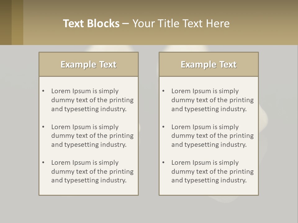 Beach Life Peaceful PowerPoint Template