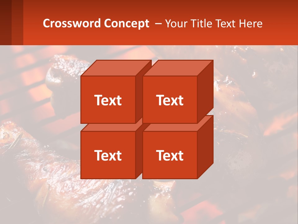 Standing Pensioner Old PowerPoint Template