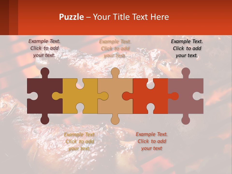 Standing Pensioner Old PowerPoint Template