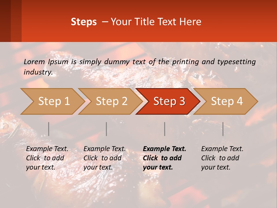 Standing Pensioner Old PowerPoint Template