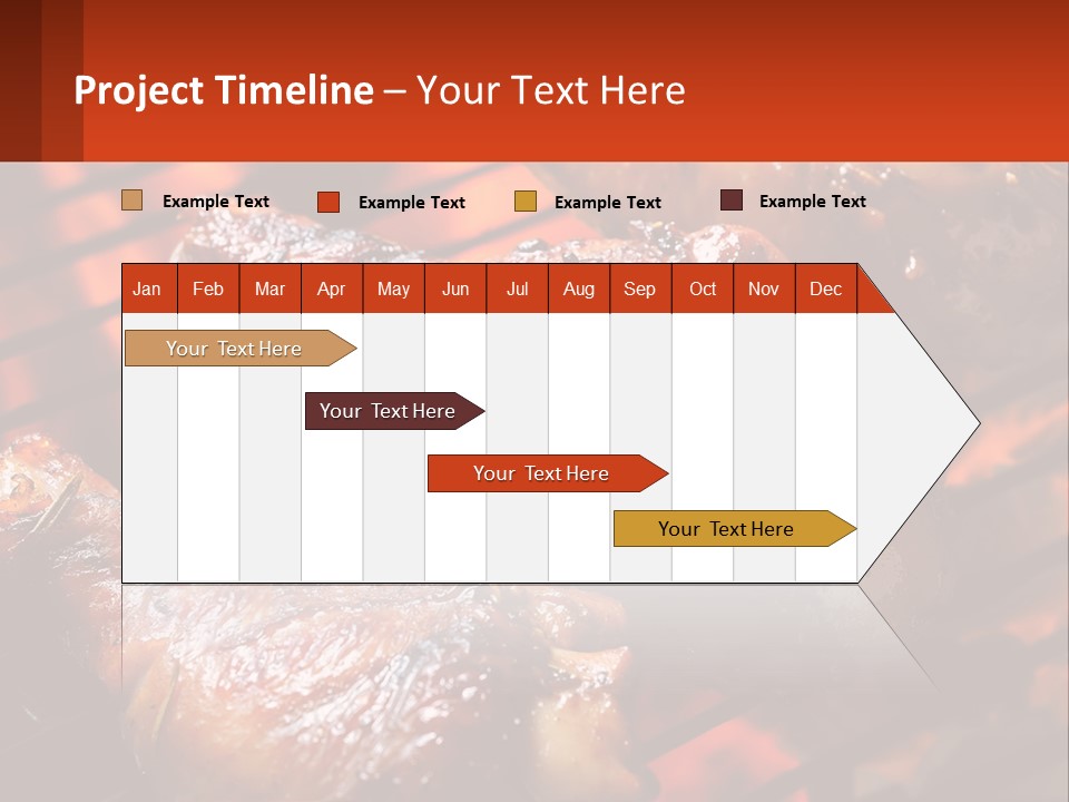 Standing Pensioner Old PowerPoint Template