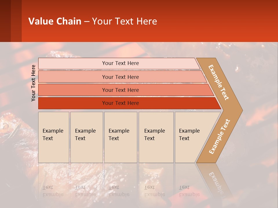 Standing Pensioner Old PowerPoint Template