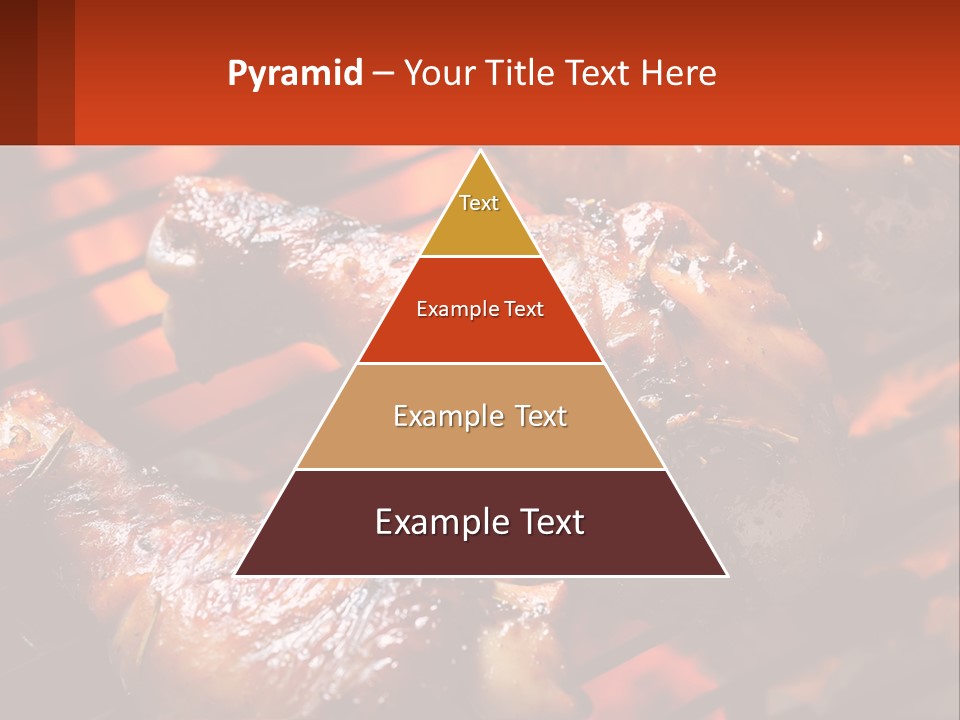 Standing Pensioner Old PowerPoint Template