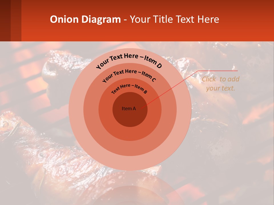 Standing Pensioner Old PowerPoint Template