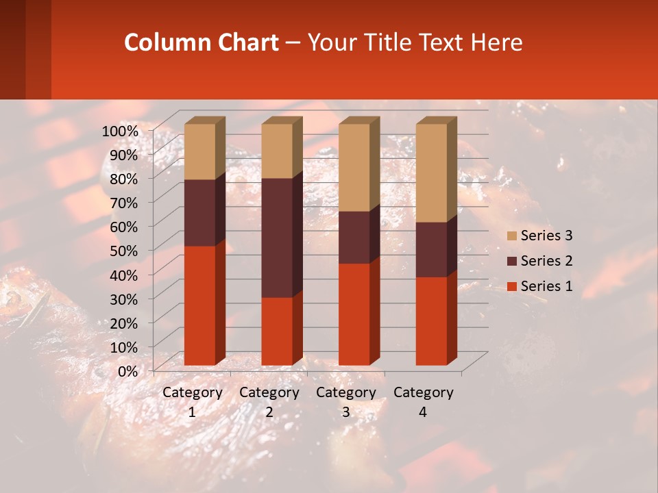 Standing Pensioner Old PowerPoint Template