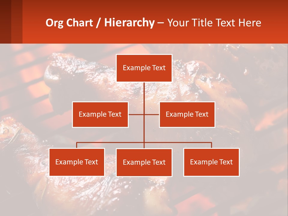 Standing Pensioner Old PowerPoint Template