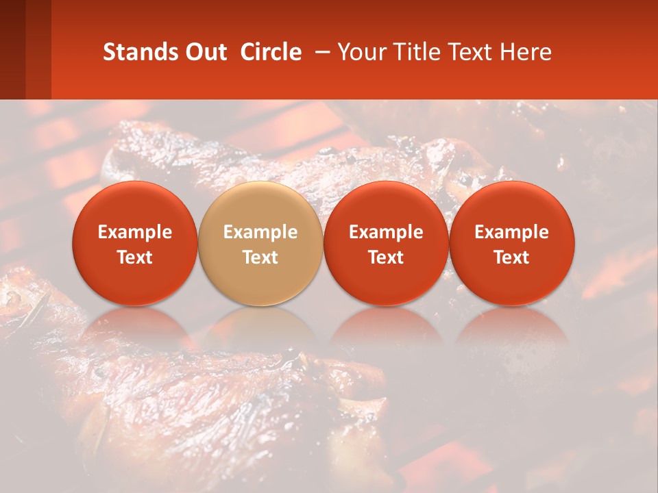 Standing Pensioner Old PowerPoint Template