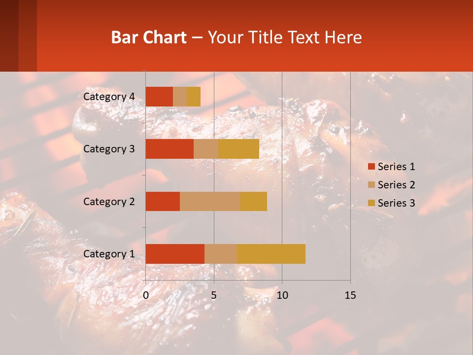 Standing Pensioner Old PowerPoint Template