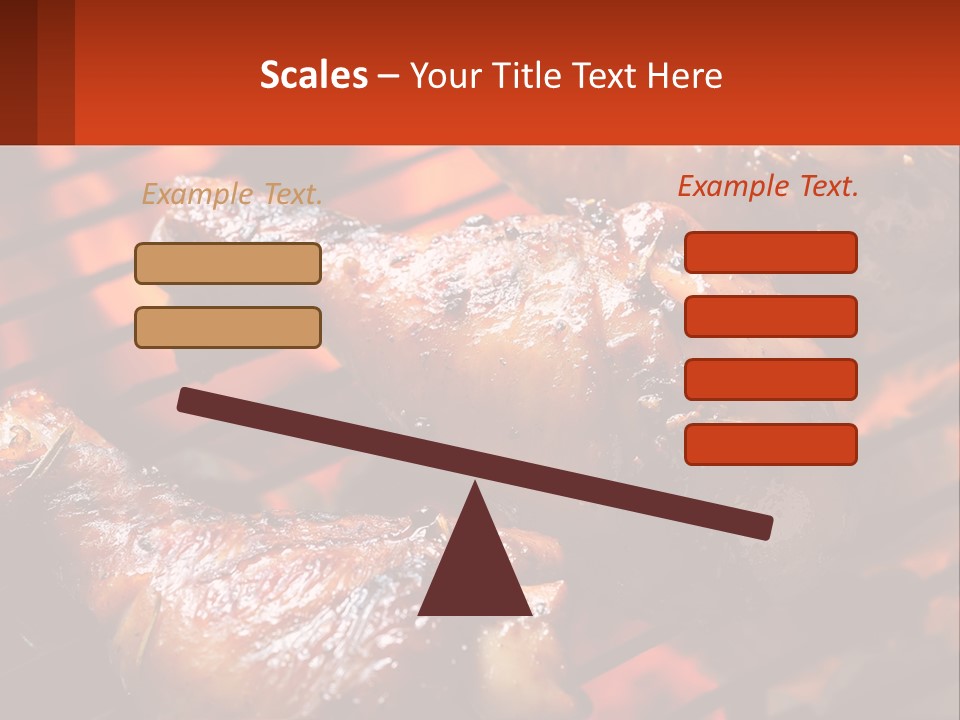 Standing Pensioner Old PowerPoint Template