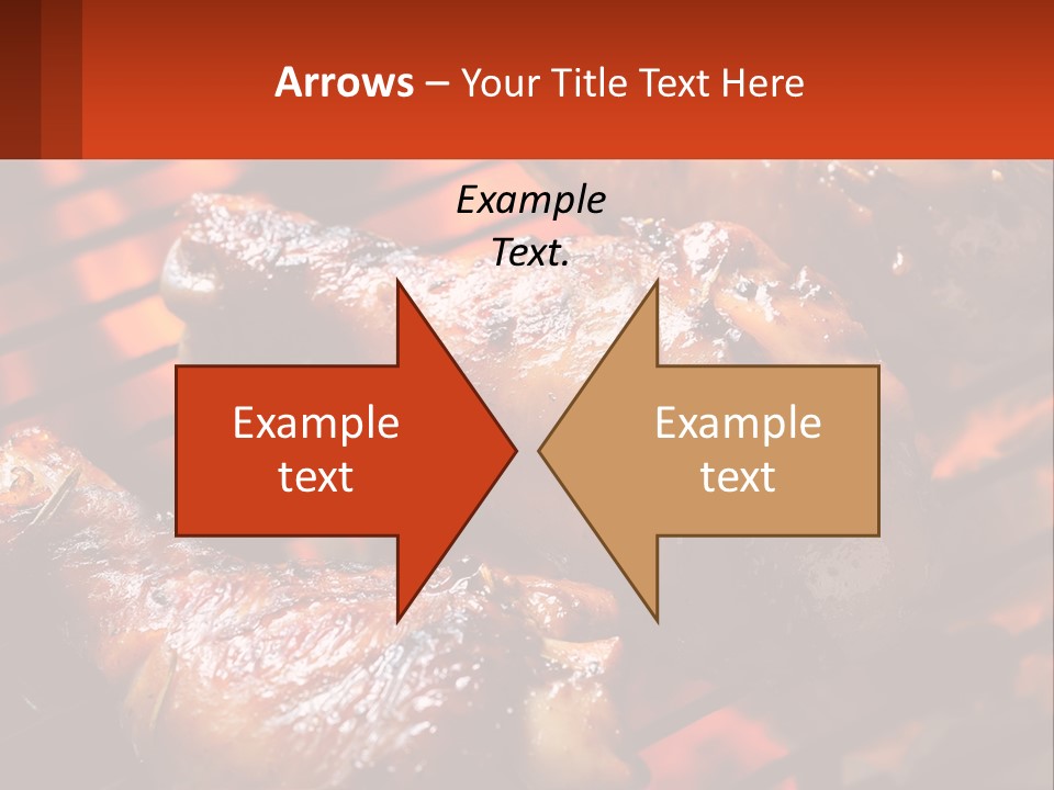 Standing Pensioner Old PowerPoint Template