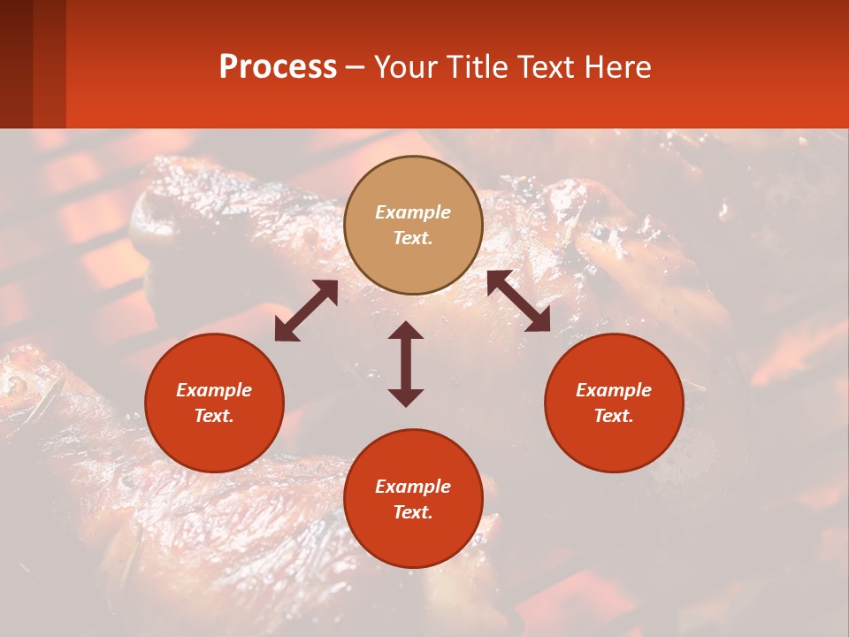 Standing Pensioner Old PowerPoint Template