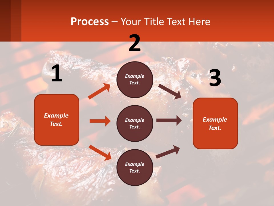 Standing Pensioner Old PowerPoint Template