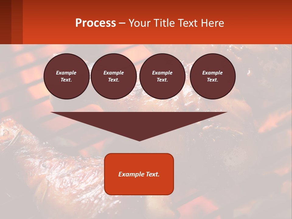 Standing Pensioner Old PowerPoint Template