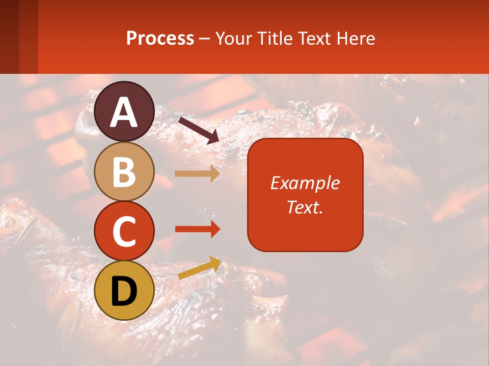 Standing Pensioner Old PowerPoint Template
