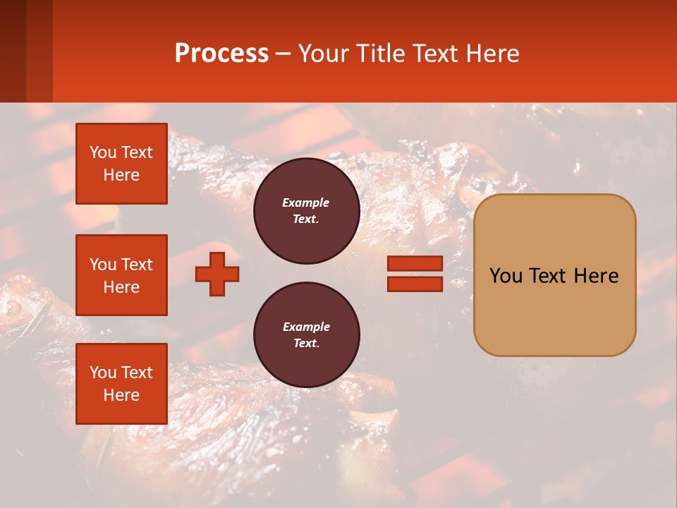 Standing Pensioner Old PowerPoint Template
