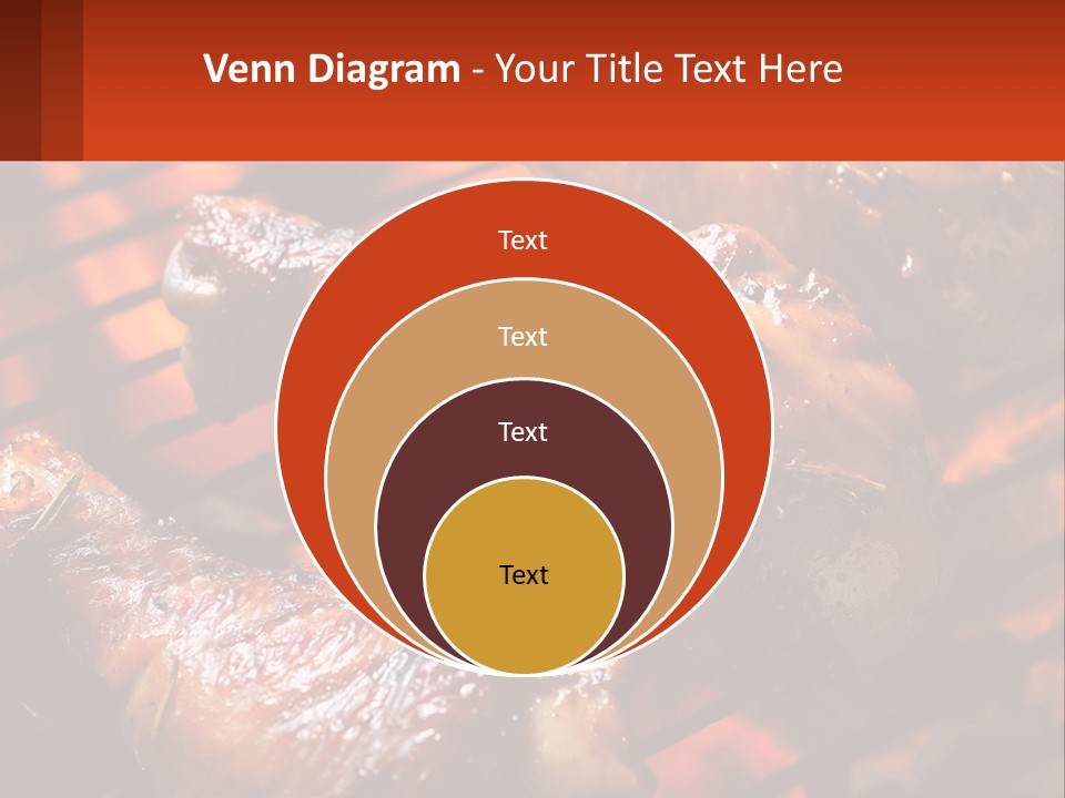 Standing Pensioner Old PowerPoint Template