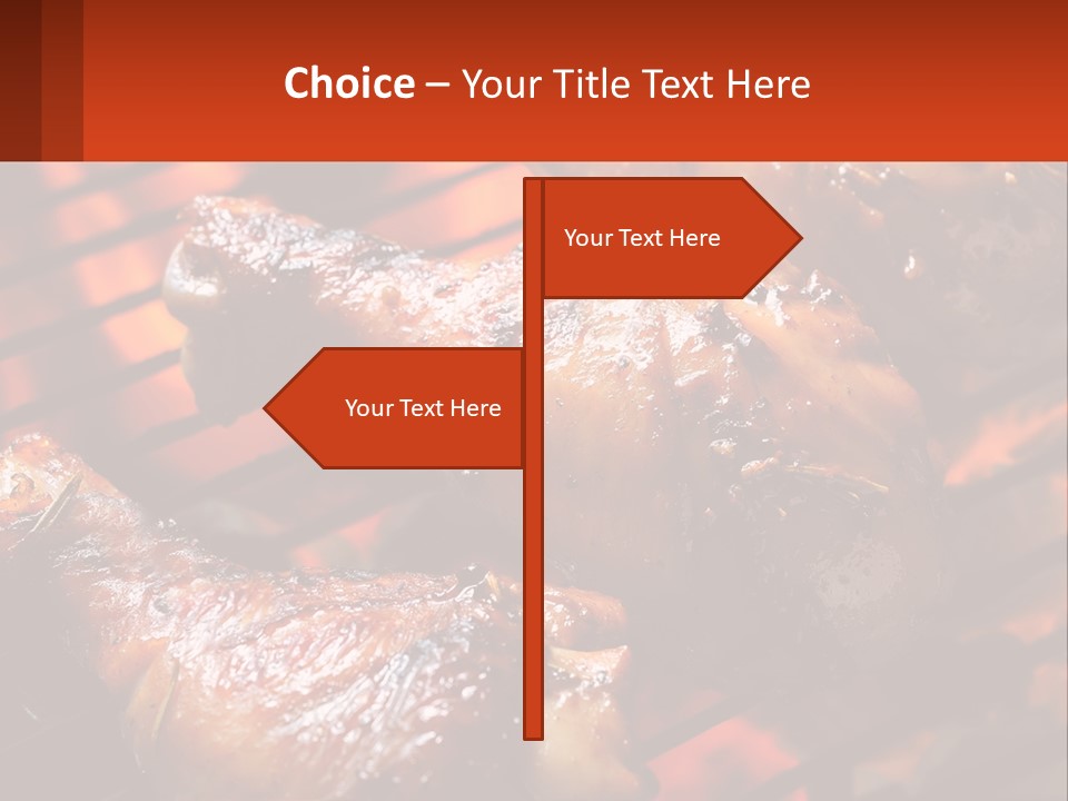 Standing Pensioner Old PowerPoint Template