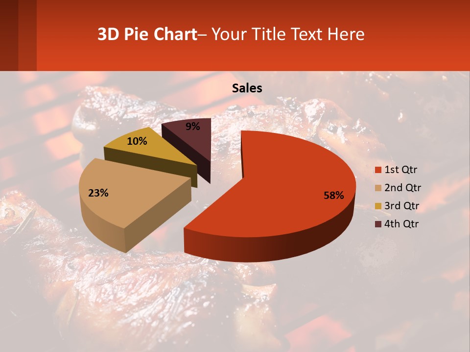 Standing Pensioner Old PowerPoint Template