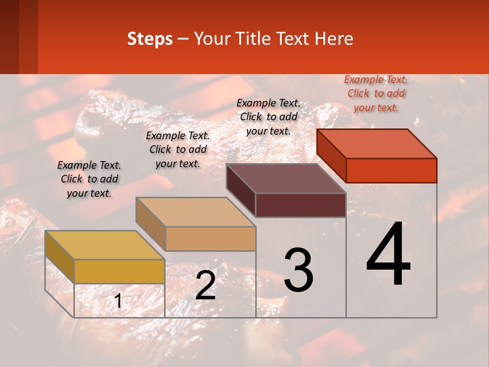 Standing Pensioner Old PowerPoint Template