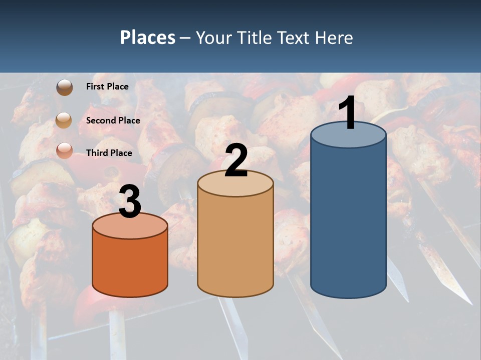 White Elderly Senior PowerPoint Template