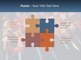 White Elderly Senior PowerPoint Template