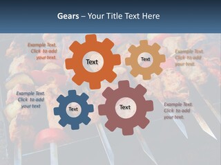 White Elderly Senior PowerPoint Template